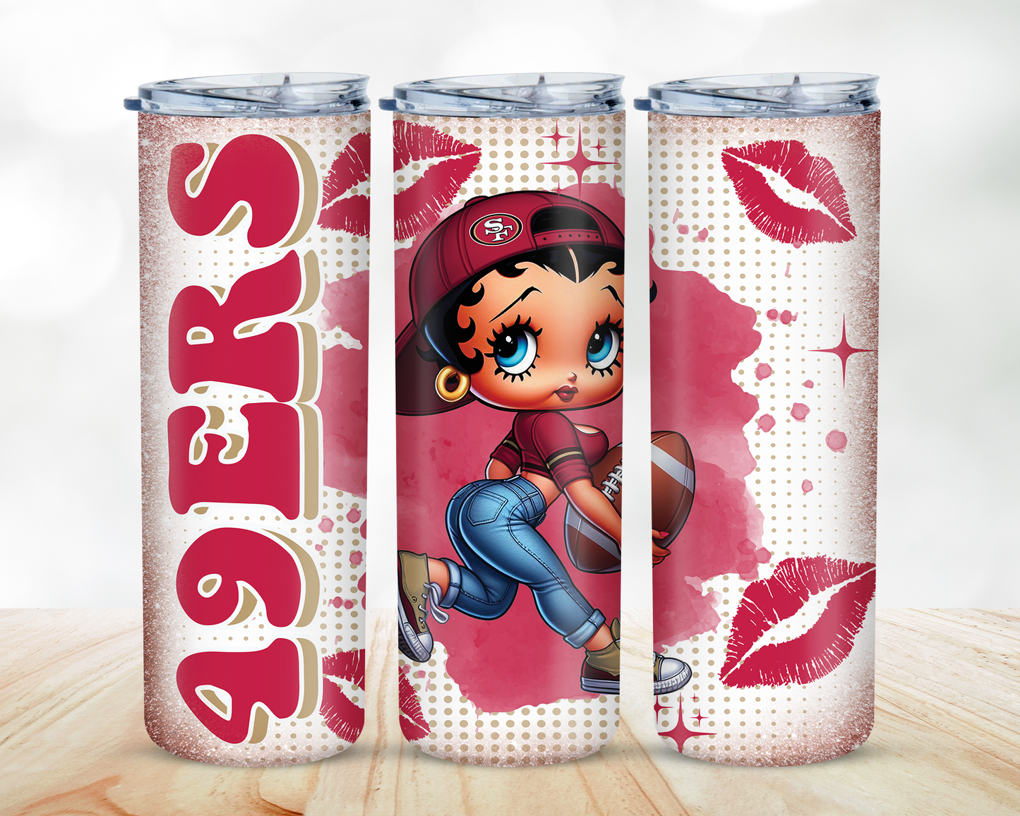 49er Betty Boop Tumbler