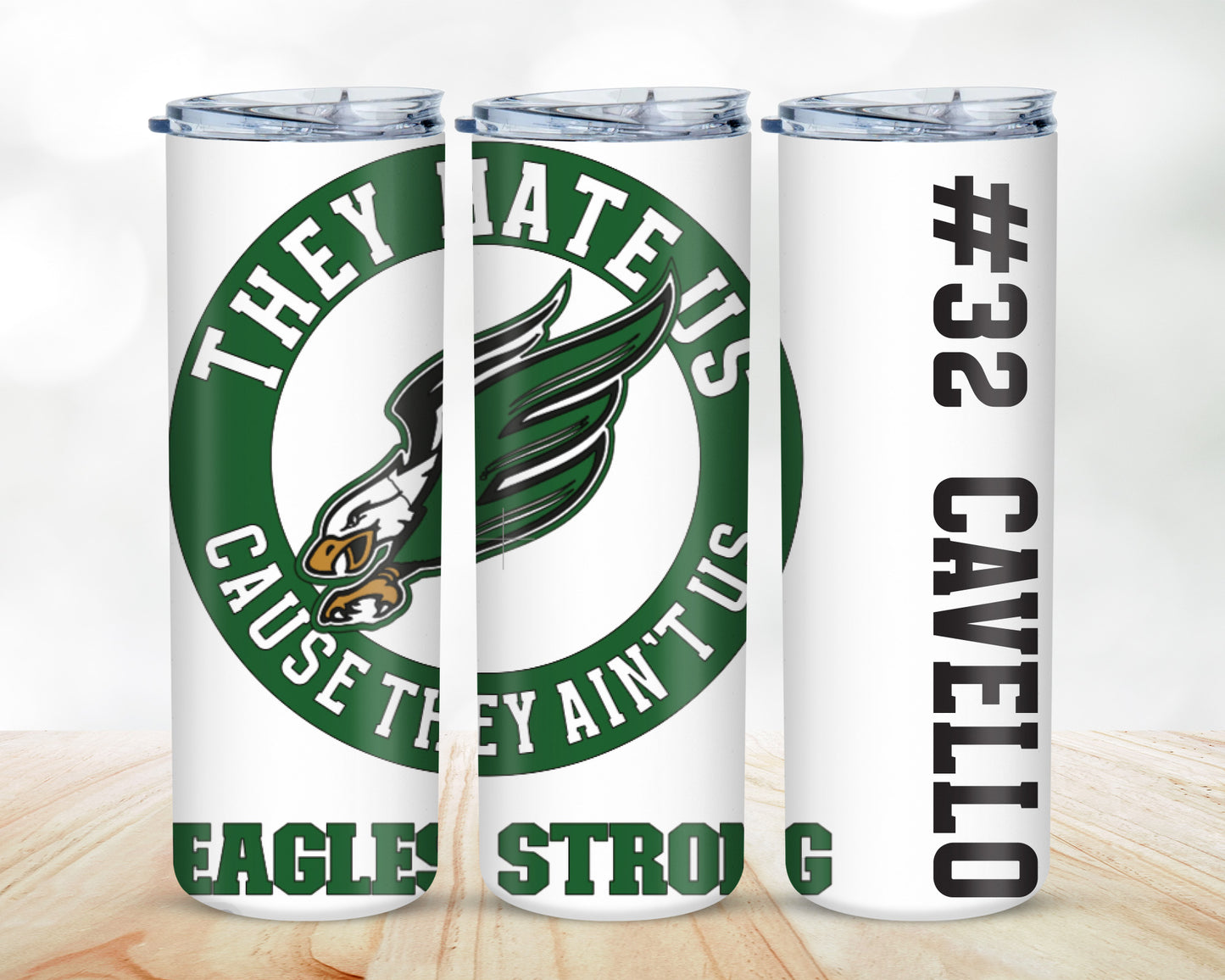 They Ain't Us Ellison Football Custom Tumbler