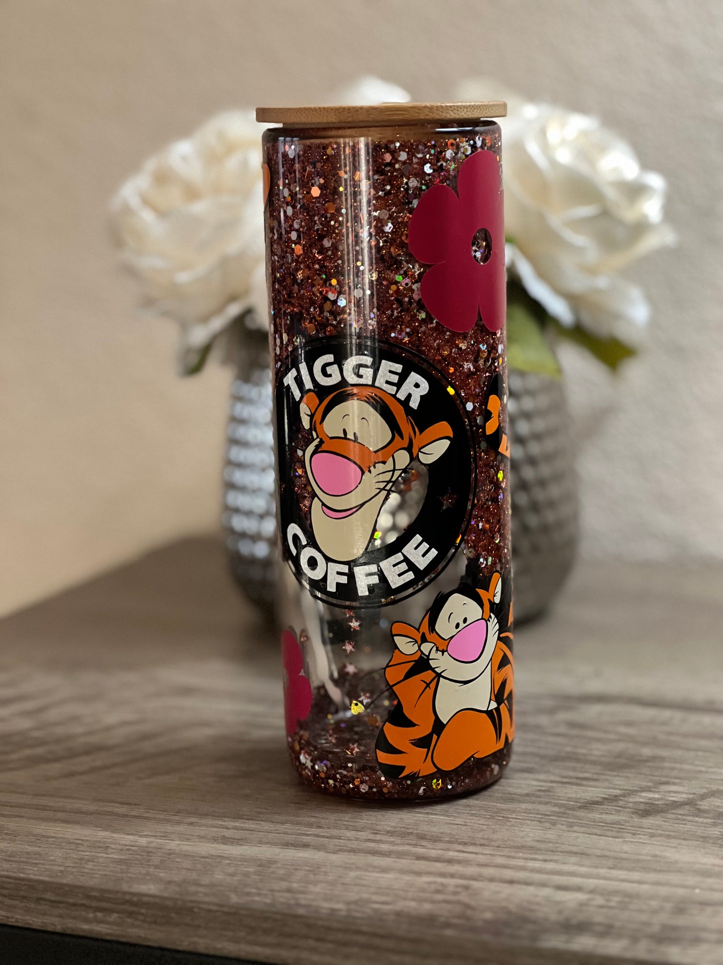 Tigger Coffee Snow Globe Tumbler