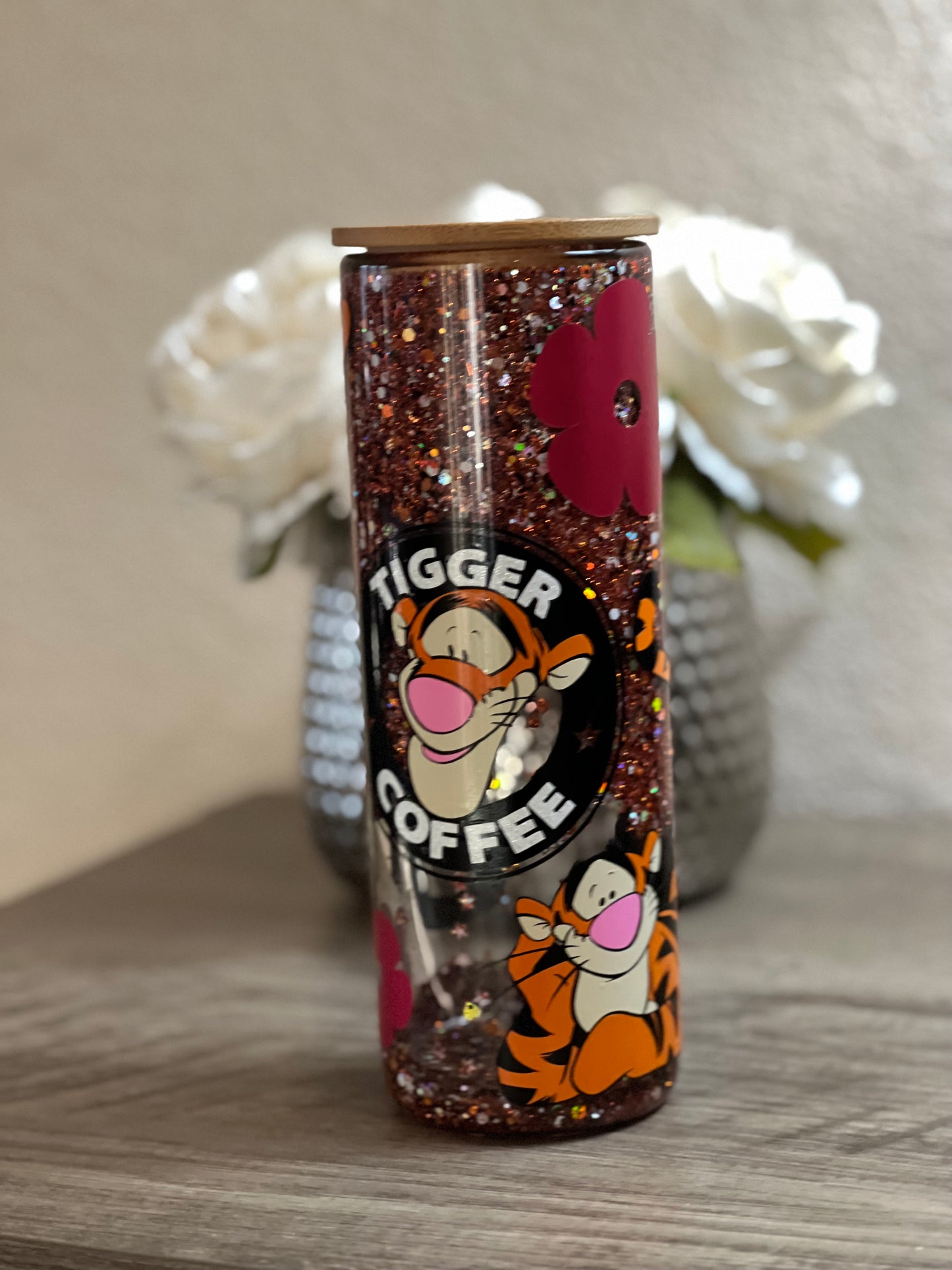 Tigger Coffee Snow Globe Tumbler