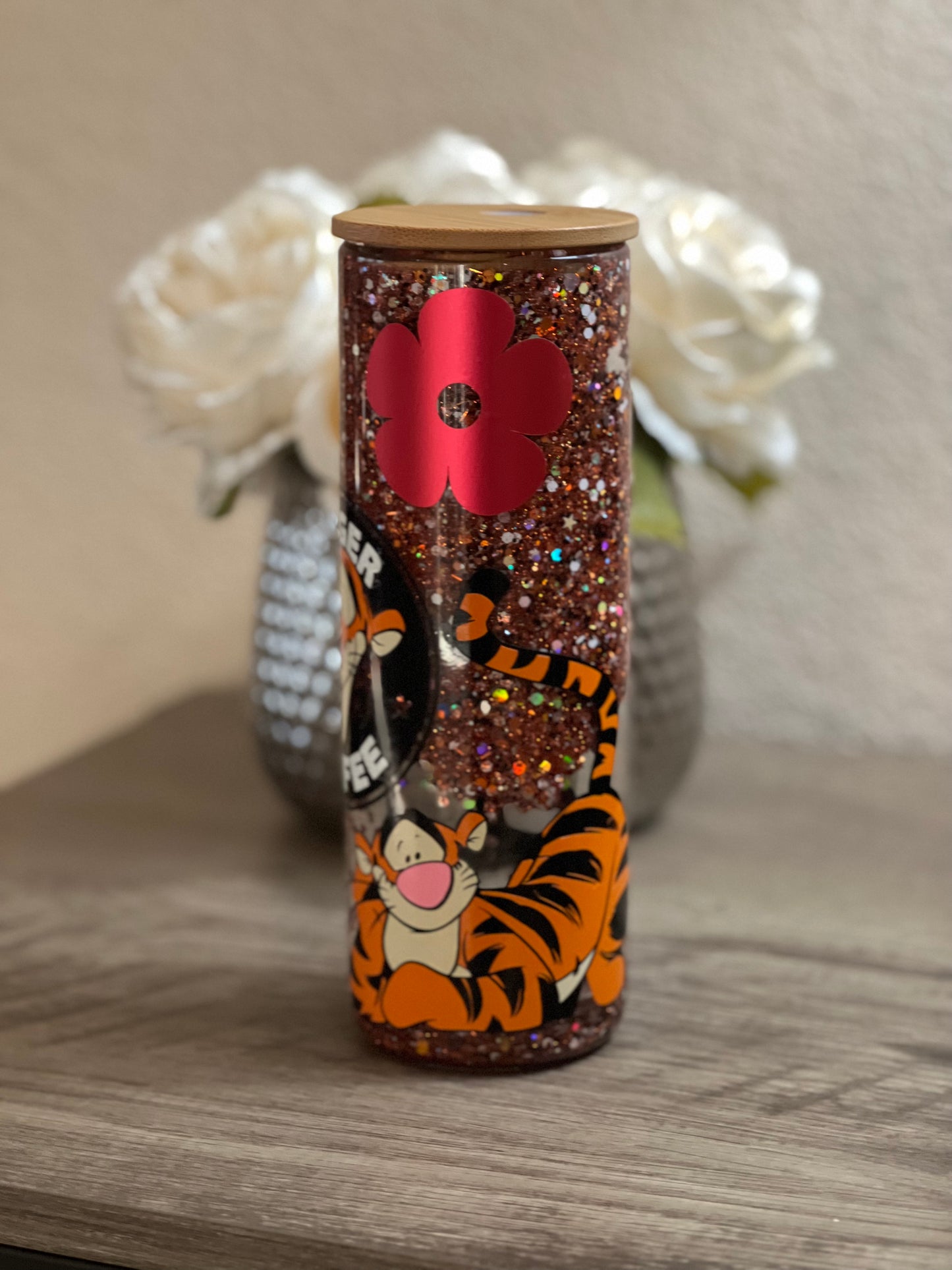 Tigger Coffee Snow Globe Tumbler