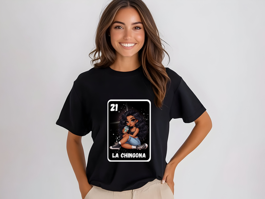 La Chingona Loteria Shirt