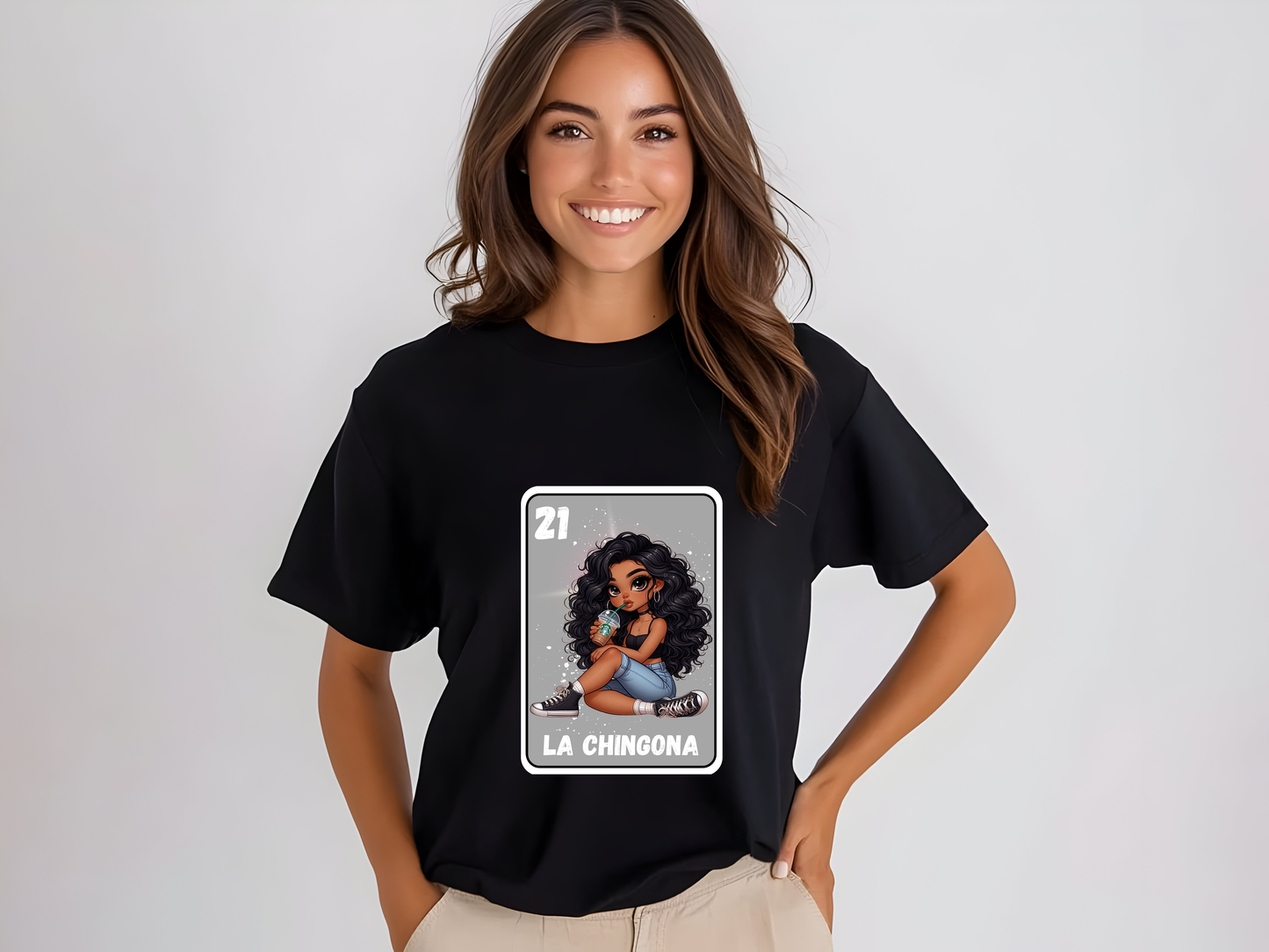 La Chingona Loteria Shirt