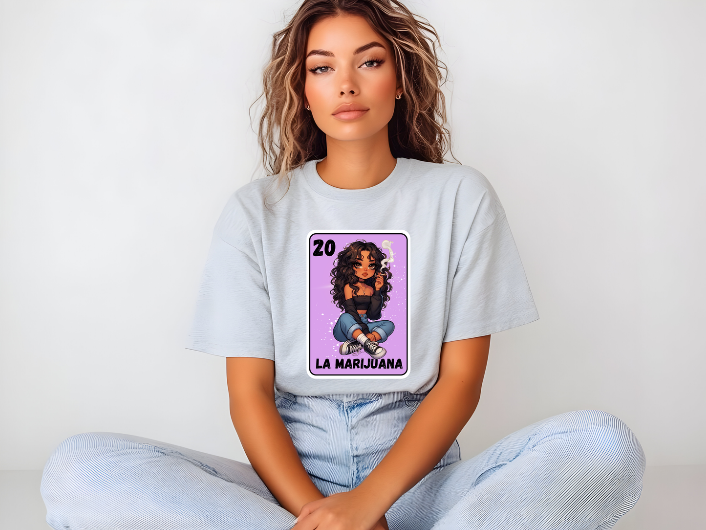 La Marijuana Loteria Card Shirt