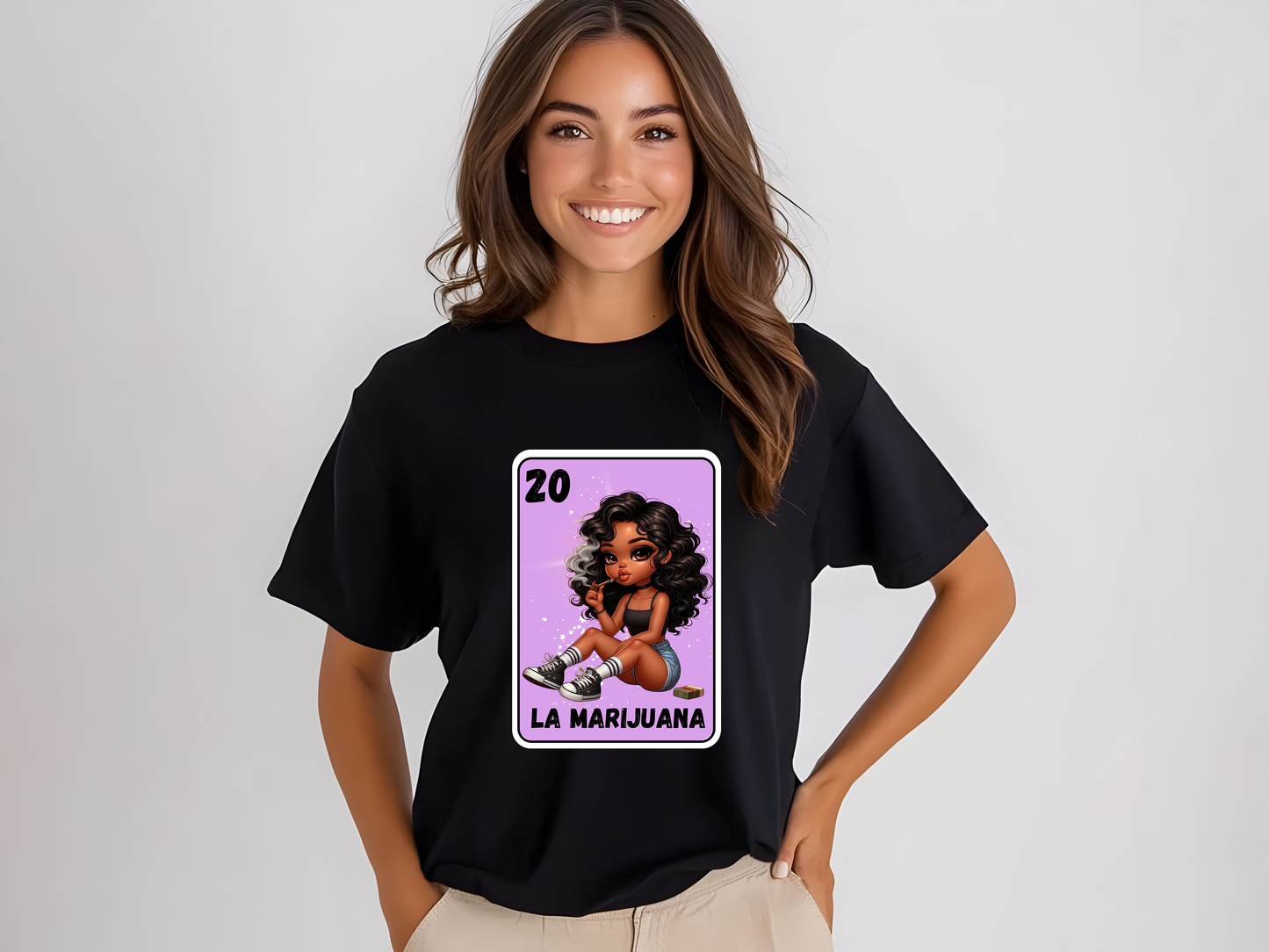 La Marijuana Loteria Card Shirt