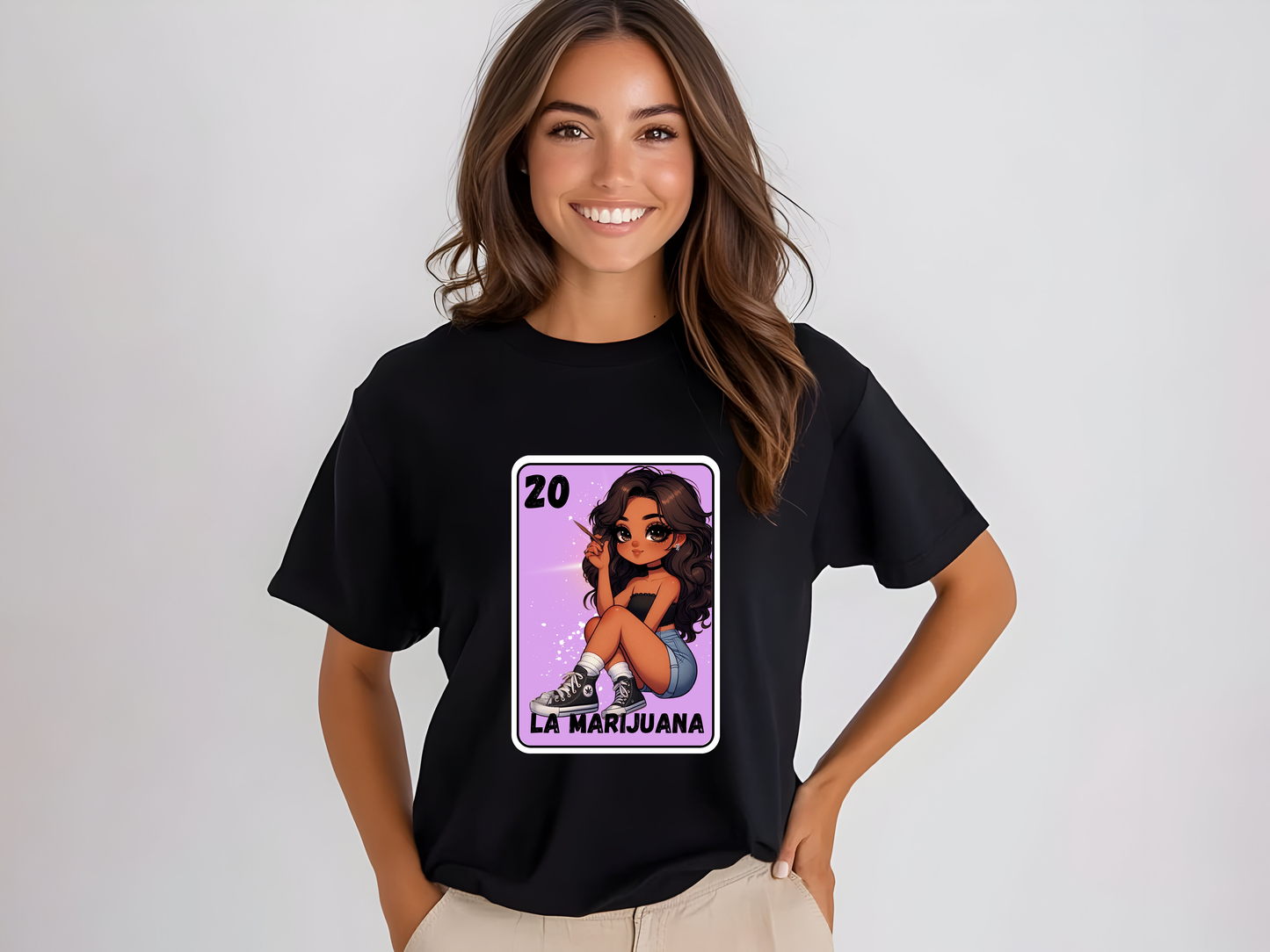 La Marijuana Loteria Card Shirt