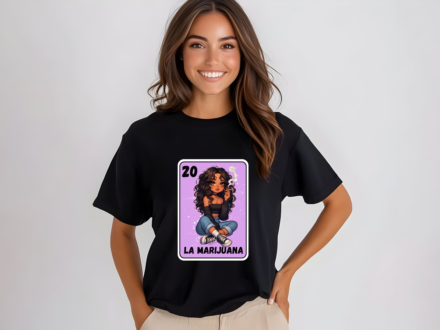 La Marijuana Loteria Card Shirt