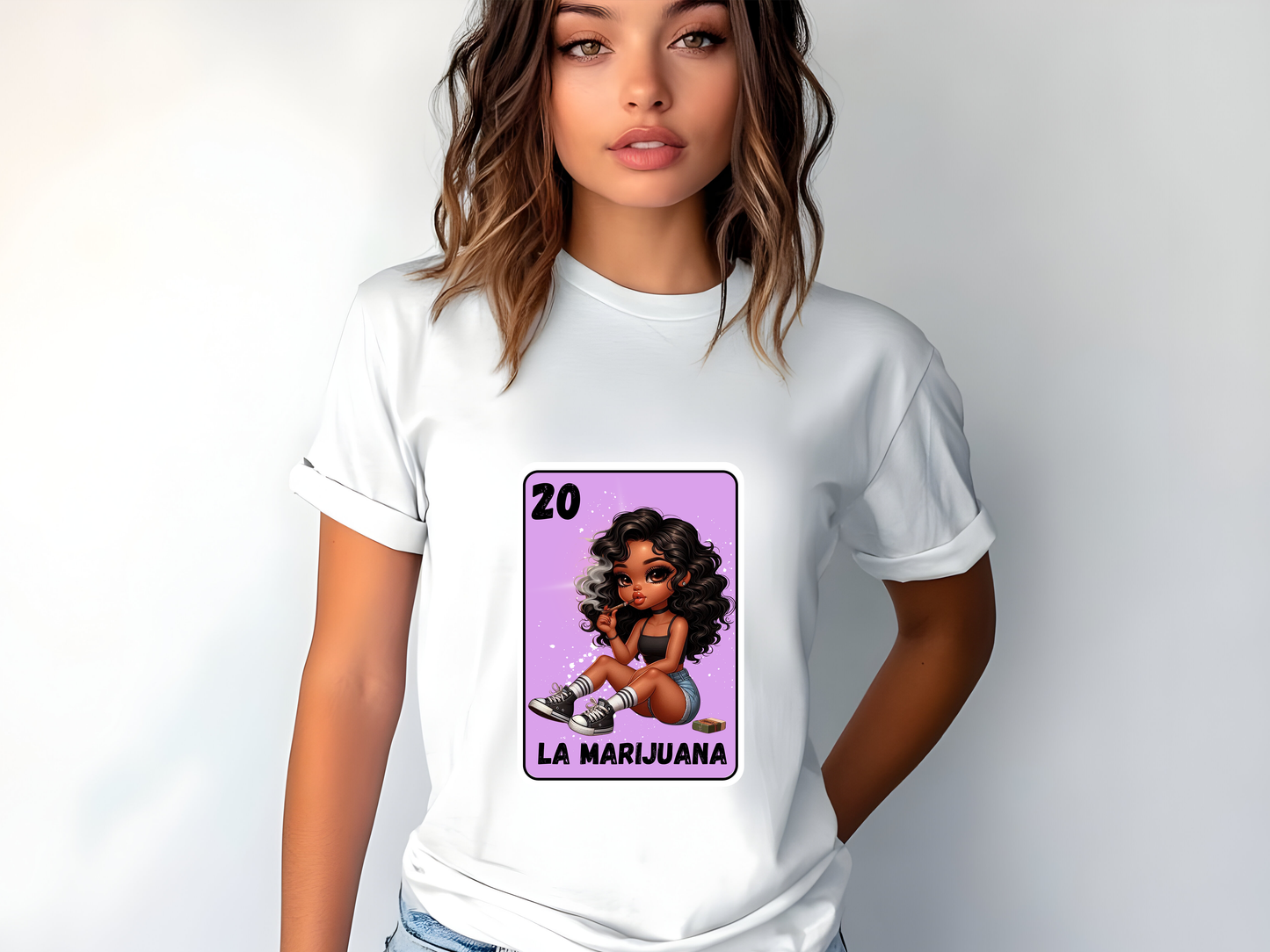 La Marijuana Loteria Card Shirt