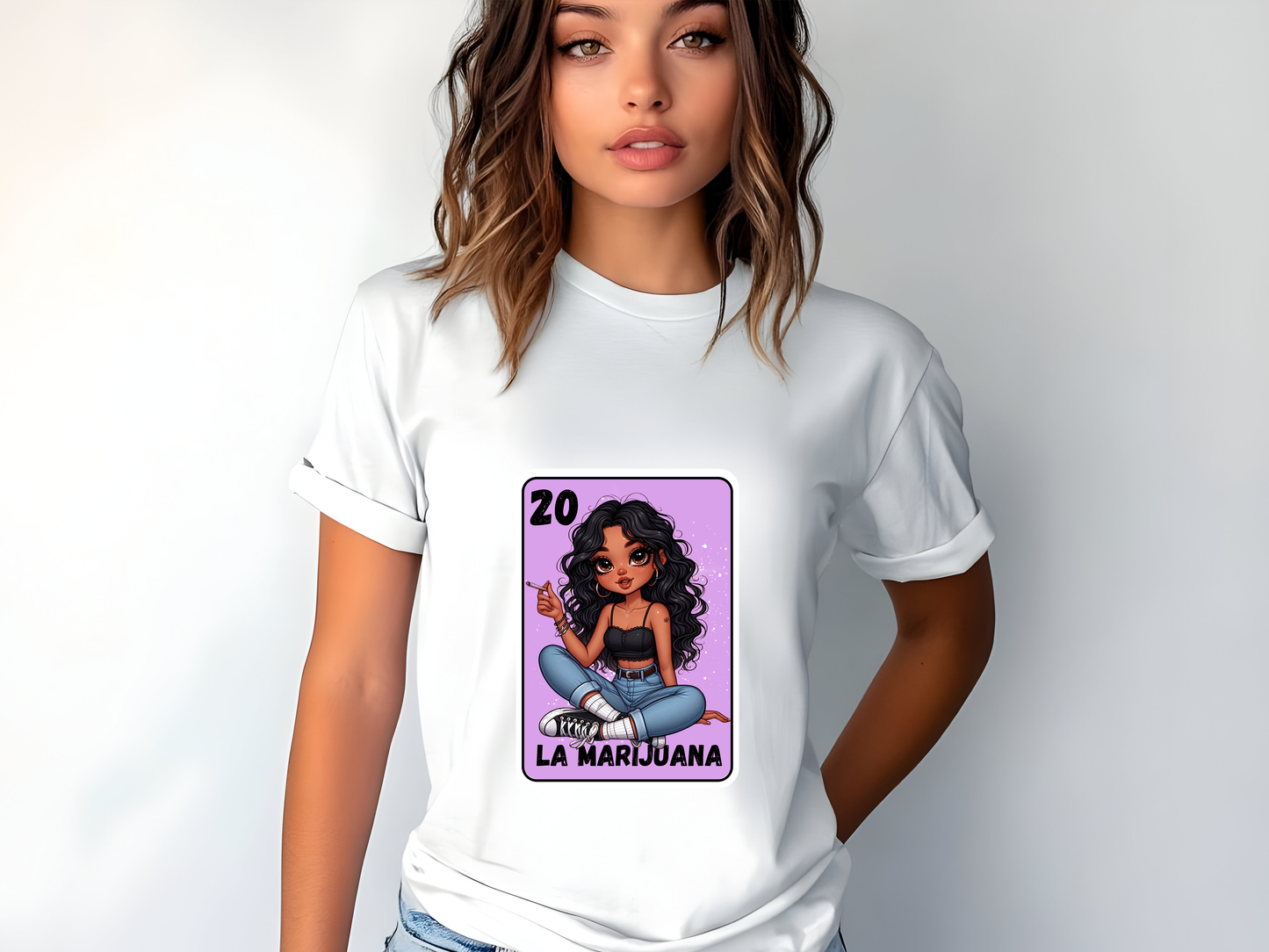 La Marijuana Loteria Card Shirt