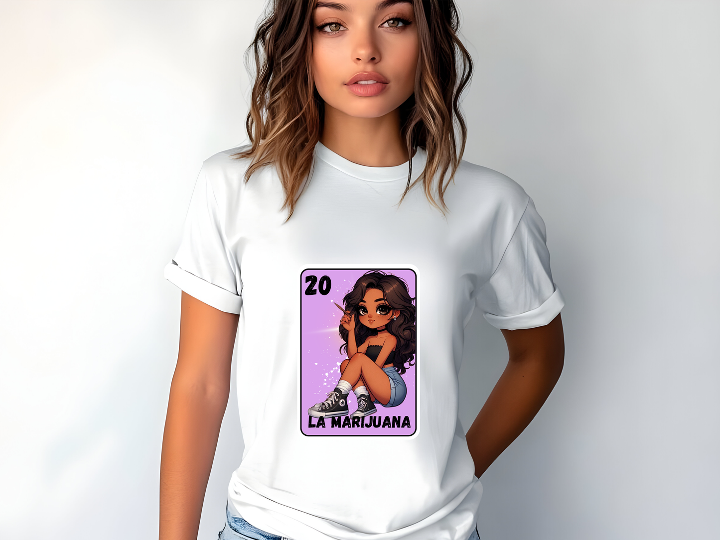 La Marijuana Loteria Card Shirt