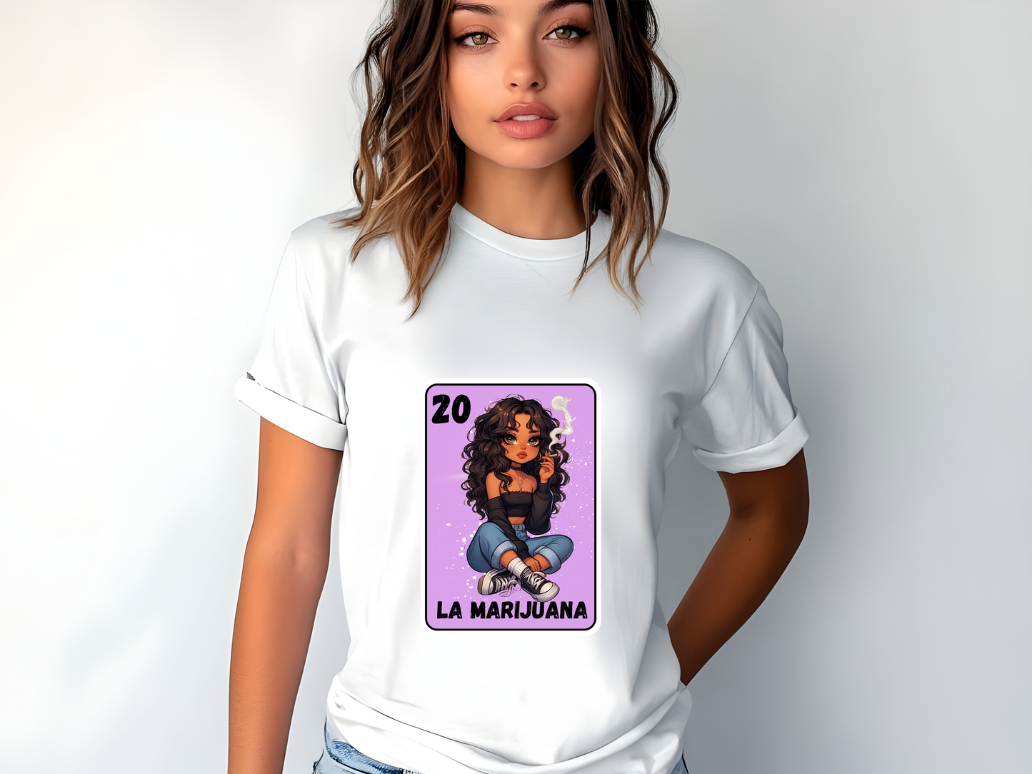 La Marijuana Loteria Card Shirt